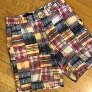 🌴BOBBY JONES PLAID SHORTS.  VINTAGE!!!🌴